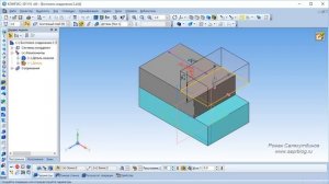 КОМПАС-3D. Сборка сверху-вниз. Болтовое соединение с отв. Стандартные изделия | Роман Саляхутдинов