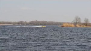 Гидроцикл Бомбардье и судовой двигатель ВАЗ-2112 16V 2