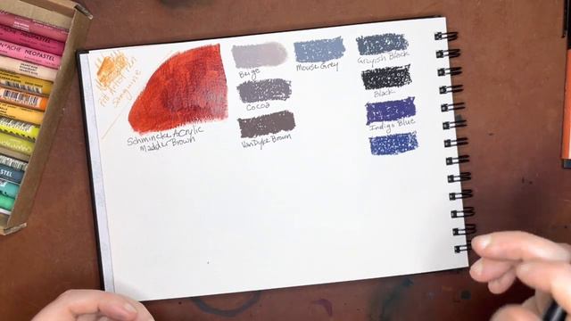 Jackson's Art Supply Haul Swatching: Mostly Oil Neopastels смотреть онлайн