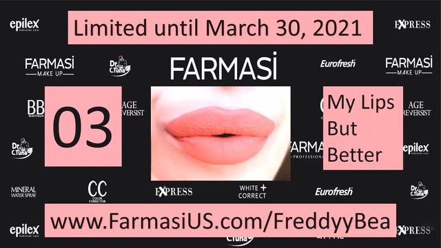 Farmasi AVFX Pro Camera Read Matte Liquid Lipstick FreddyyBea