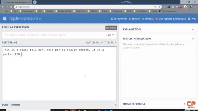 #47 Regular Expressions in JavaScript #webdesigner