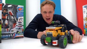 Распаковка: Тоботы. Видео для мальчиков. Игры с трансформерами. Трансформация