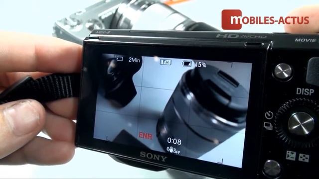 Test Sony NEX-5 - Prise en main et démo смотреть онлайн