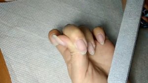 Делаю классический маникюр сама себе♥Часть 1♥Обрезной маникюр