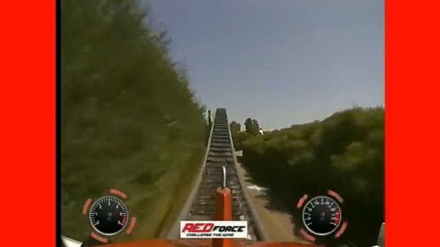 Ferrari Land Red Force Port Aventura World Spain Феррари Лэнд Самый крутой аттракцион Барселона смотреть онлайн