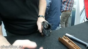 Охотничий карабин Strasser RS 14 с продольно-скользящим затвором на выставке Arms&Hunting 2017