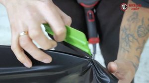 Антихром, оклейка хромированных элементов кузова виниловой пленкой в Минске
