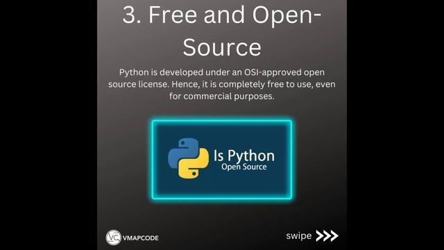 Top Python Features and Advantages | What is Python ? | Learn Programming | VmapCode