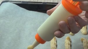 По-Шаговый рецепт: Пирожное заварное: ЭКЛЕРЫ/ПРОФИТРОЛИ с творожным кремом.