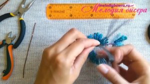 ЕЛОЧКА из БИСЕРА в ПЕТЕЛЬНОЙ ТЕХНИКЕ - мастер-класс