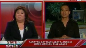 SONA: Panayam kay Marc Abaya, anak ni Direk Marilou Diaz-Abaya