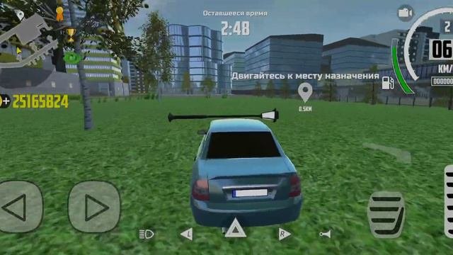 Самая первая версия игры симулятор автомобиля 2