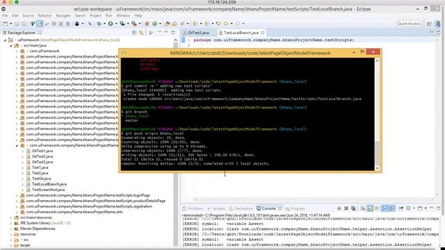 Git Branching and Pull Request Lecture Video-5 смотреть онлайн
