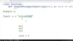 Longest Substring Without Repeating Characters - Leetcode 3 - Python