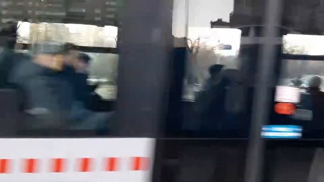 Станция м.Щукинская трамвай 71-414 Pesa борт 3543 по маршруту 31 смотреть онлайн