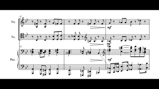 А.Хоменко. Трио 2 часть (Ноктюрн)/A.Khomenko. Trio. Part 2 (Nocturne). смотреть онлайн