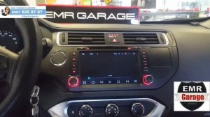 Kia Rio android multimedya navigasyon cihaz inceleme - EMR Garage Ankara