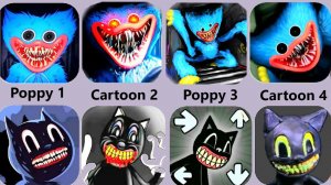 Poppy Playtime VS Cartoon Cat - Кто лучше
