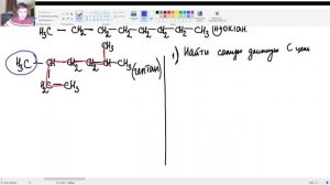 Занятие 12. Учимся называть алканы.