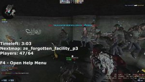 CSGO: Zombie Escape Mod - ze_Forgotten_Facility_p3 on The Last of Us