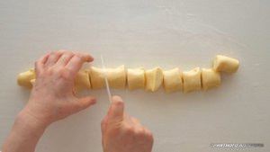 Рогалики "Подковки" с творожной начинкой