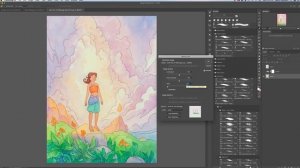 How To Scan Watercolor Illustrations + Make Them Print Ready