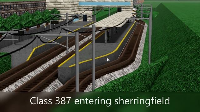 Trainspotting on Ro-Scale Combeley Railway ROBLOX смотреть онлайн