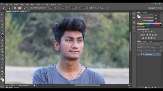 Face Retouch + Color Effect + Easy Edit in Photoshop CS6 || Step by Step Tutorial смотреть онлайн