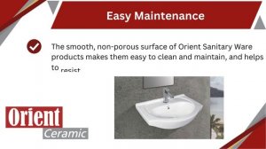 Leading Brand in Sanitary Ware Products in India - Orient Ceramic