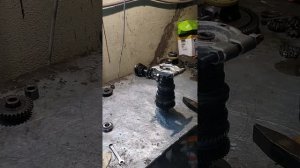 Замена сателлитов и подшипников вторичного вала Ниссан Альмера n16