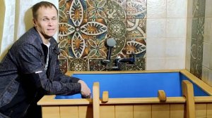 Как дети могут полюбить баню? Наша классная купель в бане.