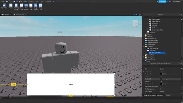 How To Make A Simple Dialogue System in Roblox Studio