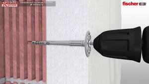 TERMOZ CN Дюбель грибок fischer для утеплителя с пластиковым гвоздем