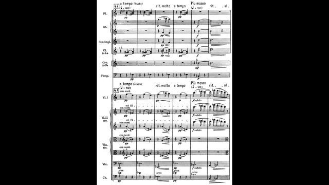 Béla Bartók - The Miraculous Mandarin (Audio Score)