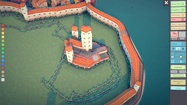Townscaper (#4) СТРОИМ ХРАМ.