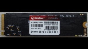 NVME SSD Kingspec NX-512 (512GB) | #Обзор