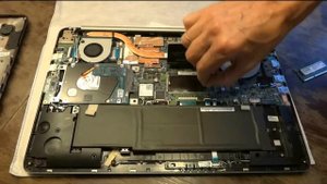 Ноутбук ASUS K501UX разборка