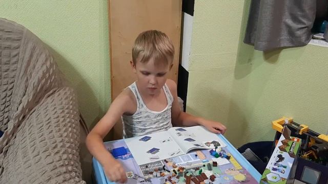 Игробокс. Сборка Lego Minecraft. Заброшенная шахта. Часть первая. смотреть онлайн