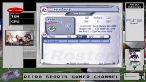 Madden NFL 2002 - Roster Overview - PS2