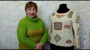 Кофточка "Теремок" от О. С. Литвиной.