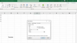 How to override a dropdown list in excel