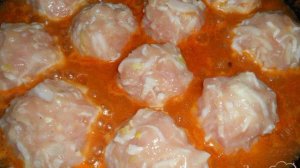 Тефтели куриные с капустой