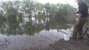 Весенняя рыбалка по большой воде