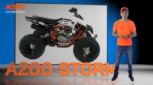 ? KAYO A200 STORM - STWORZONY DO OSTREJ JAZDY