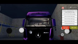 Adding skins in Grand Truck Simulator 2 to my New Mercedes Benz Truck 2551 6×2||New skins for truck