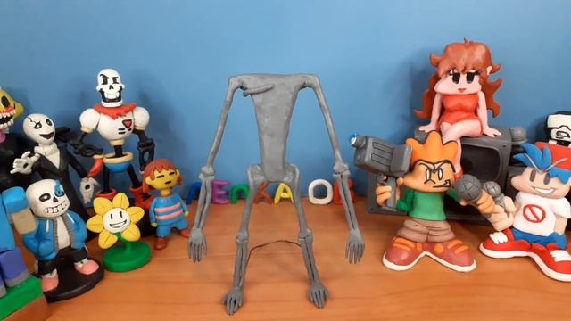 Лепим Сиреноголового | SIREN HEAD | SCP-6789 | творение Тревора Хендерсона из пластилина |LEPKAOV| смотреть онлайн