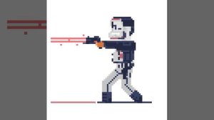 Как нарисовать человека с пистолетом