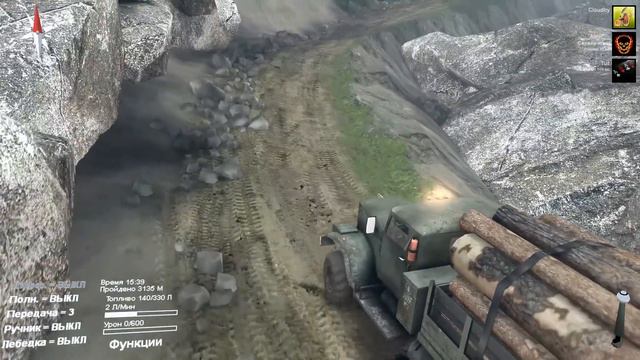 Сетевой SpinTires 2014 | Карта: ЯМА! | Яма! Финал карты! #47 смотреть онлайн