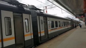 Электропоезд ЭП2Д-0127  «Подольские Курсанты» сообщением Чехов - Москва Курская.