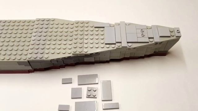 Эсминец типа Флетчер (Fletcher-class destroyer) из конструктора лего. Инструкция лего корабль. смотреть онлайн